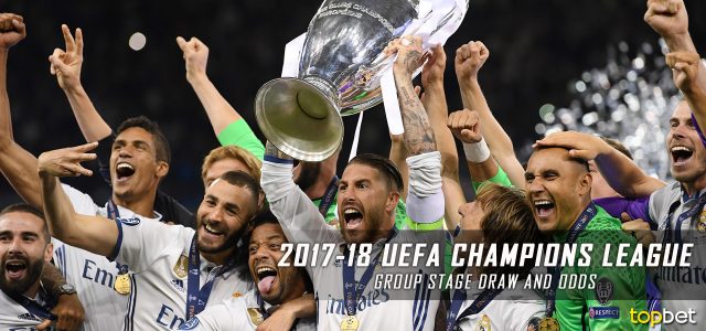2017-18 UEFA Champions League Group Stage Draw and Odds