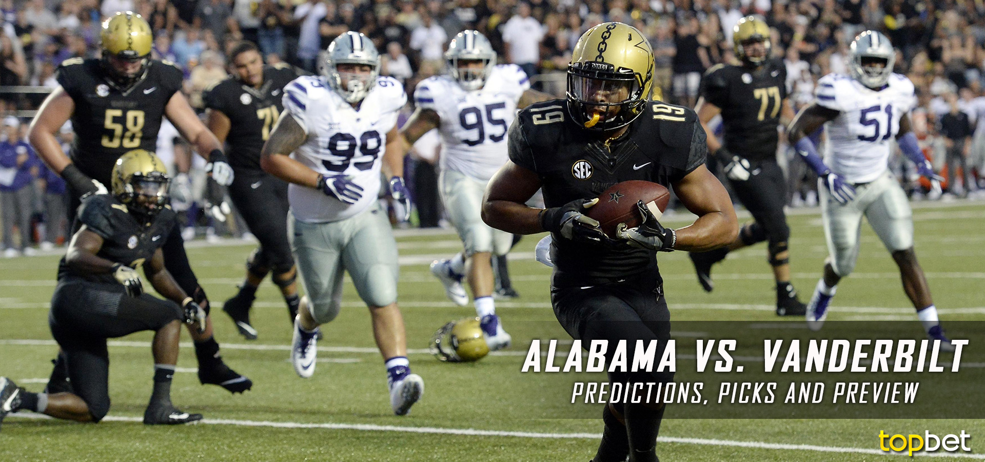 Alabama vs Vanderbilt Football Predictions, Picks & Preview