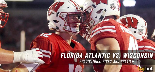 Florida Atlantic Owls vs. Wisconsin Badgers Predictions, Picks, Odds, and NCAA Football Week Two Betting Preview – September 9, 2017