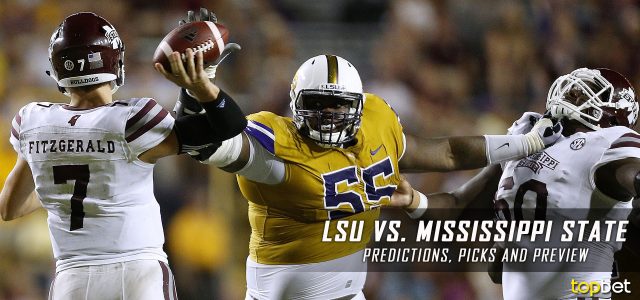 LSU Tigers vs. Mississippi State Bulldogs Predictions, Picks, Odds and NCAA Football Week Three Betting Preview – September 16, 2017