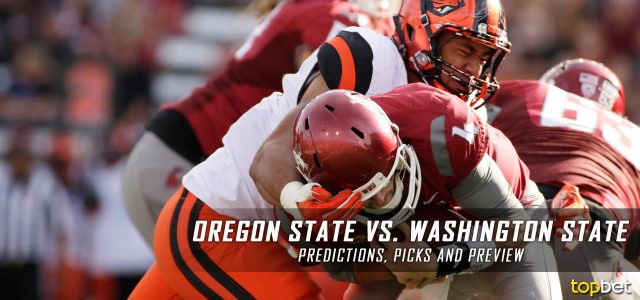 Oregon State Beavers vs. Washington State Cougars Predictions, Picks, Odds and NCAA Football Week Three Betting Preview – September 16, 2017