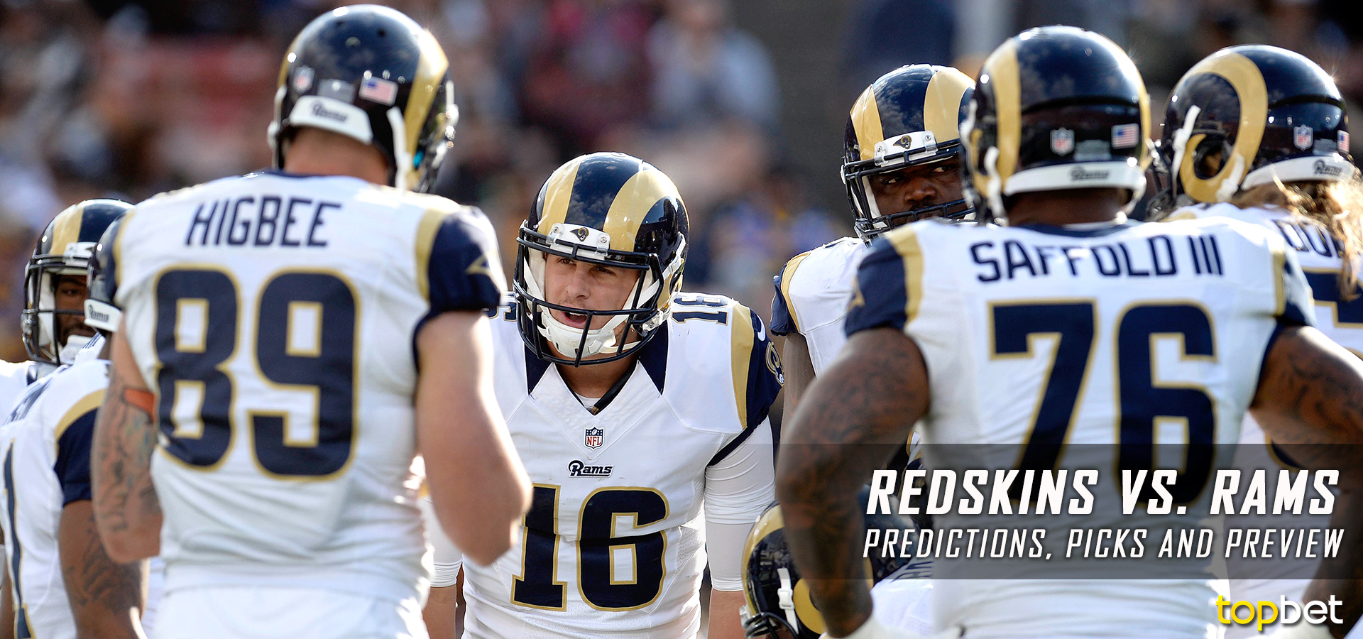 Washington Redskins vs LA Rams Predictions, Picks & Preview