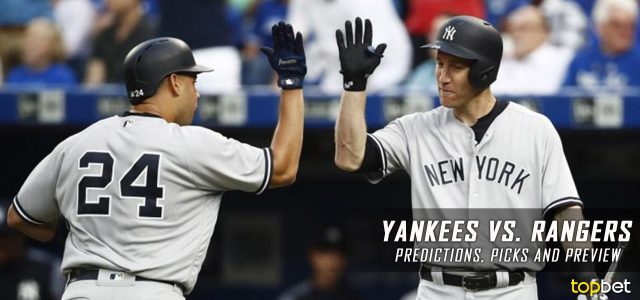 New York Yankees vs. Texas Rangers Predictions, Picks and MLB Preview – September 8, 2017