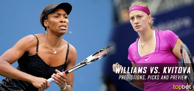 Venus Williams vs. Petra Kvitova Predictions, Odds, Picks and Tennis Betting Preview – 2017 WTA US Open Quarterfinals