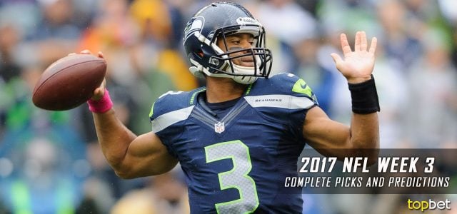 2017 NFL Week 3 Picks and Predictions