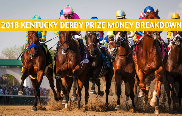 2018 Kentucky Derby Purse / Prize Money Breakdown