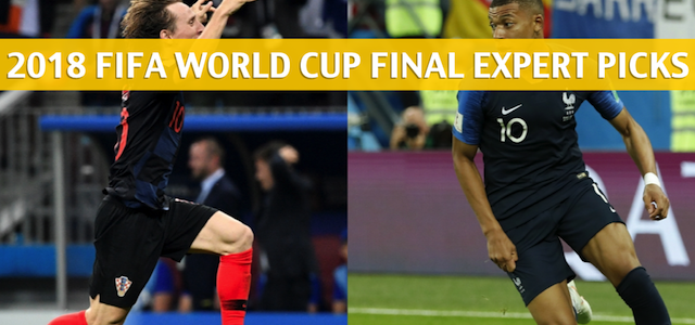 2018 FIFA World Cup Final Expert Picks and Predictions