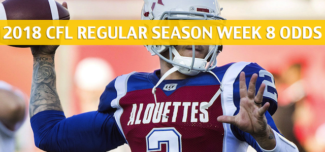 Hamilton Tiger Cats vs Montreal Alouettes Predictions, Picks, Odds and Betting Preview  – August 3, 2018