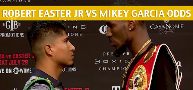 Robert Easter Jr vs Mikey Garcia Predictions, Picks, Odds, and Betting Preview for the WBC / IBF Lightweight Unification Bout on July 28, 2018