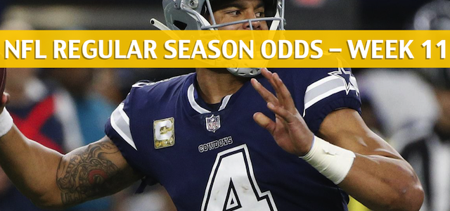 Dallas Cowboys vs Atlanta Falcons Predictions, Picks, Odds, and Betting Preview – NFL Week 11 – November 18 2018