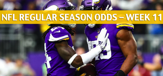Minnesota Vikings vs Chicago Bears Predictions, Picks, Odds, and Betting Preview – NFL Week 11 – November 18 2018