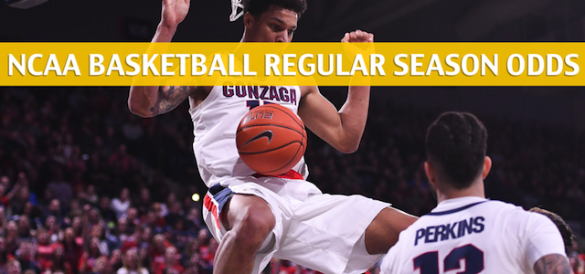BYU Cougars vs Gonzaga Bulldogs Predictions, Picks, Odds, and NCAA Basketball Betting Preview – February 23 2019