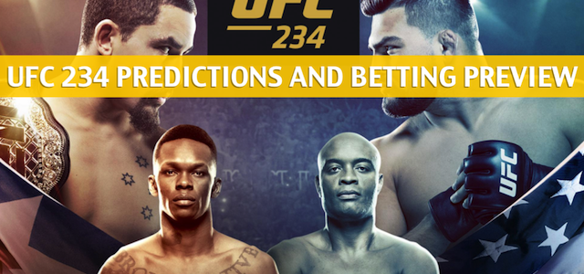 UFC 234 Predictions, Picks, Odds and Betting Preview – Kelvin Gastelum vs Robert Whittaker – February 9 2019