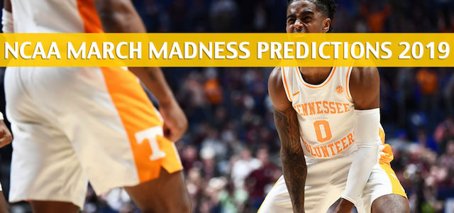 Colgate Raiders vs Tennessee Volunteers Predictions, Picks, Odds, and NCAA Basketball Betting Preview – March 22 2019