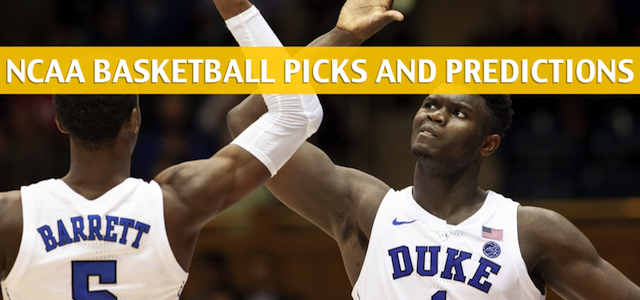 Syracuse Orange vs Duke Blue Devils Predictions, Picks, Odds, and NCAA Basketball Betting Preview – March 14 2019