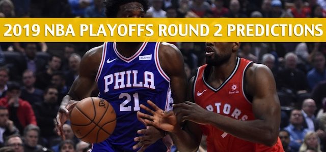 Philadelphia 76ers vs Toronto Raptors Predictions, Picks, Odds, and NBA Basketball Betting Preview – Eastern Conference Playoffs Round 2 Game 1 – April 27 2019