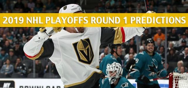 Vegas Golden Knights vs San Jose Sharks Predictions, Picks, Odds, and Betting Preview – NHL Playoffs Round 1 Game 2 – April 12 2019