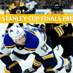 St. Louis Blues vs Boston Bruins Predictions, Picks, Odds, Betting Preview – NHL Playoffs Stanley Cup Finals Game 1 – May 27 2019