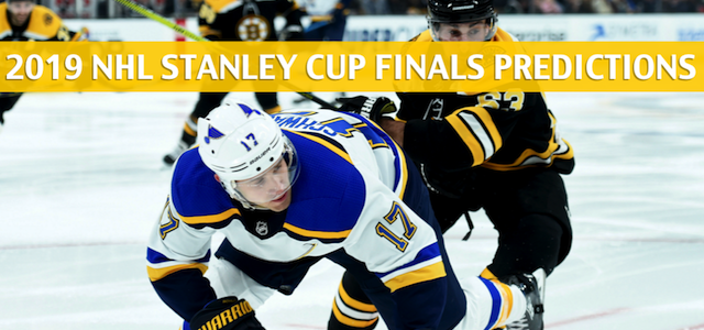 St. Louis Blues vs Boston Bruins Predictions, Picks, Odds, Betting Preview – NHL Playoffs Stanley Cup Finals Game 1 – May 27 2019