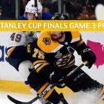 Boston Bruins vs St Louis Blues Predictions, Picks, Odds, Betting Preview – NHL Playoffs NHL Playoffs Stanley Cup Finals Game 3 – June 1 2019