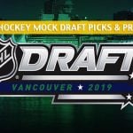 2019 NHL Mock Draft Predictions, Odds, and Preview