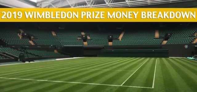 2019 Wimbledon Purse and Prize Money Breakdown