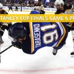 Boston Bruins vs St Louis Blues Predictions, Picks, Odds, and Betting Preview - NHL Stanley Cup Finals Game 6 - June 9 2019