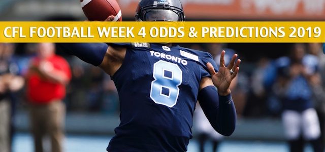 BC Lions vs Toronto Argonauts Predictions, Picks, Odds, Preview – CFL Week 4 – July 6 2019