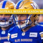 Winnipeg Blue Bombers vs Toronto Argonauts Predictions, Picks, Odds, Preview - CFL Week 8 - August 1 2019