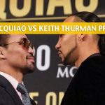 Manny Pacquiao vs Keith Thurman Predictions, Picks, Odds, and Betting Preview - WBA Welterweight Title Bout - July 20 2019