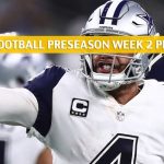 Dallas Cowboys vs Los Angeles Rams Predictions, Picks, Odds, and Betting Preview - NFL Preseason Week 2 - August 17 2019
