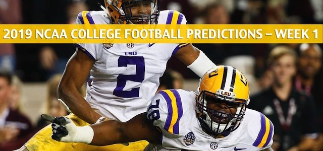 Georgia Southern Eagles vs LSU Tigers Predictions, Picks, Odds, and NCAA Football Betting Preview – August 31 2019