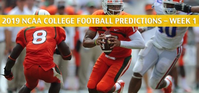 Miami Hurricanes vs Florida Gators Predictions, Picks, Odds, and NCAA Football Betting Preview – August 24 2019