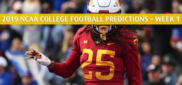 Northern Iowa Panthers vs Iowa State Cyclones Predictions, Picks, Odds, and NCAA Football Betting Preview – August 31 2019
