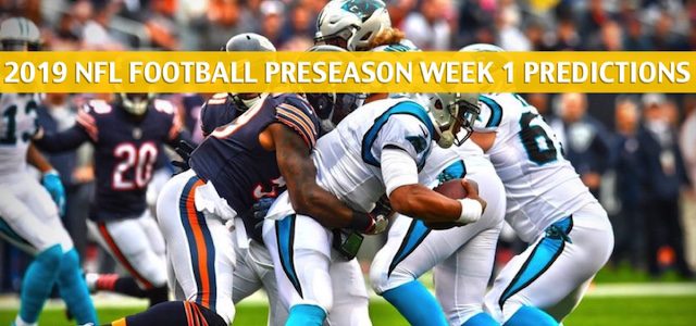 Carolina Panthers vs Chicago Bears Predictions, Picks, Odds, and Betting Preview – NFL Preseason Week 1 – August 8 2019