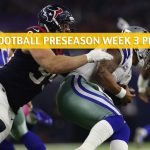 Houston Texans vs Dallas Cowboys Predictions, Picks, Odds, and Betting Preview - NFL Preseason Week 3 - August 24 2019