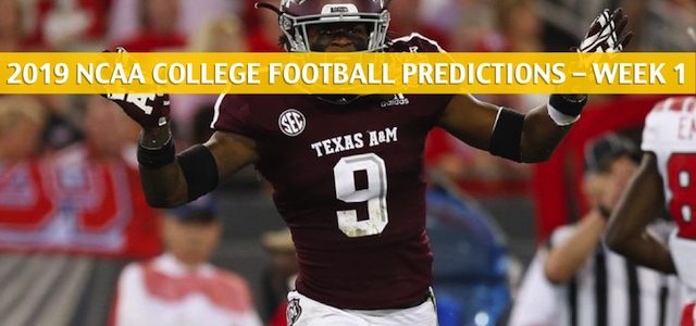 Texas State Bobcats vs Texas A&M Aggies Predictions, Picks, Odds, and NCAA Football Betting Preview – August 29 2019
