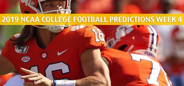 Charlotte 49ers vs Clemson Tigers Predictions, Picks, Odds, and NCAA Football Betting Preview – September 21 2019