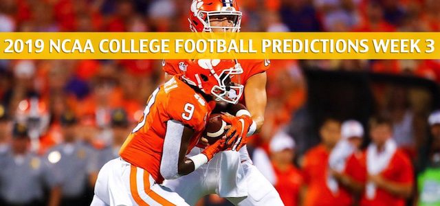 Clemson Tigers vs Syracuse Orange Predictions, Picks, Odds, and NCAA Football Betting Preview – September 14 2019