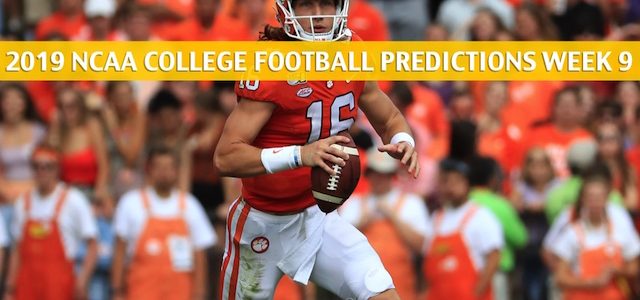 Boston College vs Clemson Tigers Predictions, Picks, Odds, and NCAA Football Betting Preview – October 26 2019