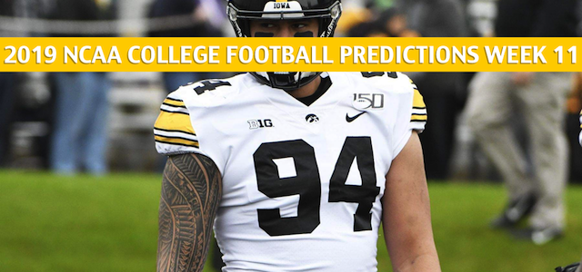 Iowa Hawkeyes vs Wisconsin Badgers Predictions, Picks, Odds, and NCAA Football Betting Preview – November 9 2019