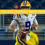 Texas A&M Aggies vs LSU Tigers Predictions, Picks, Odds, and NCAA Football Betting Preview - November 30 2019