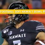 Hawaii Rainbow Warriors vs BYU Cougars Predictions, Picks, Odds, and NCAA Football Betting Preview - SOFI Hawaii Bowl - December 24 2019