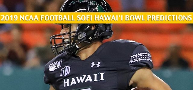 Hawaii Rainbow Warriors vs BYU Cougars Predictions, Picks, Odds, and NCAA Football Betting Preview – SOFI Hawaii Bowl – December 24 2019