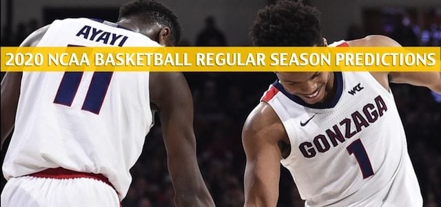 Pacific Tigers vs Gonzaga Bulldogs Predictions, Picks, Odds, and NCAA Basketball Betting Preview – January 25 2020