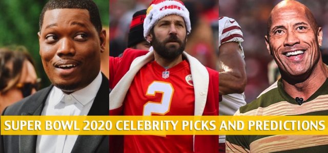 Celebrity Super Bowl Picks and Predictions 2020
