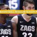 Gonzaga Bulldogs vs BYU Cougars Predictions, Picks, Odds, and NCAA Basketball Betting Preview - February 22 2020