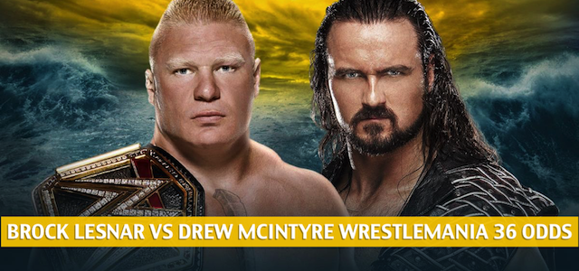 Brock Lesnar vs Drew McIntyre Odds and WWE Championship Prediction – WrestleMania 36