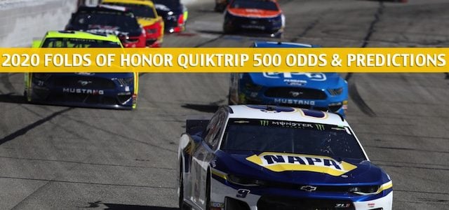Folds of Honor QuikTrip 500 Predictions, Picks, Odds, and Betting Preview | June 7 2020