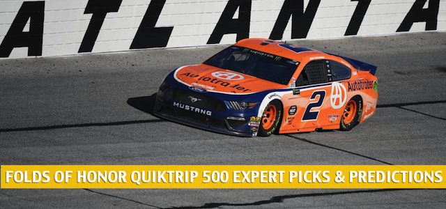Folds of Honor Quiktrip 500 Expert Picks and Predictions 2020
